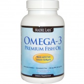 Madre Labs Omega-3 Премиальный рыбий жир